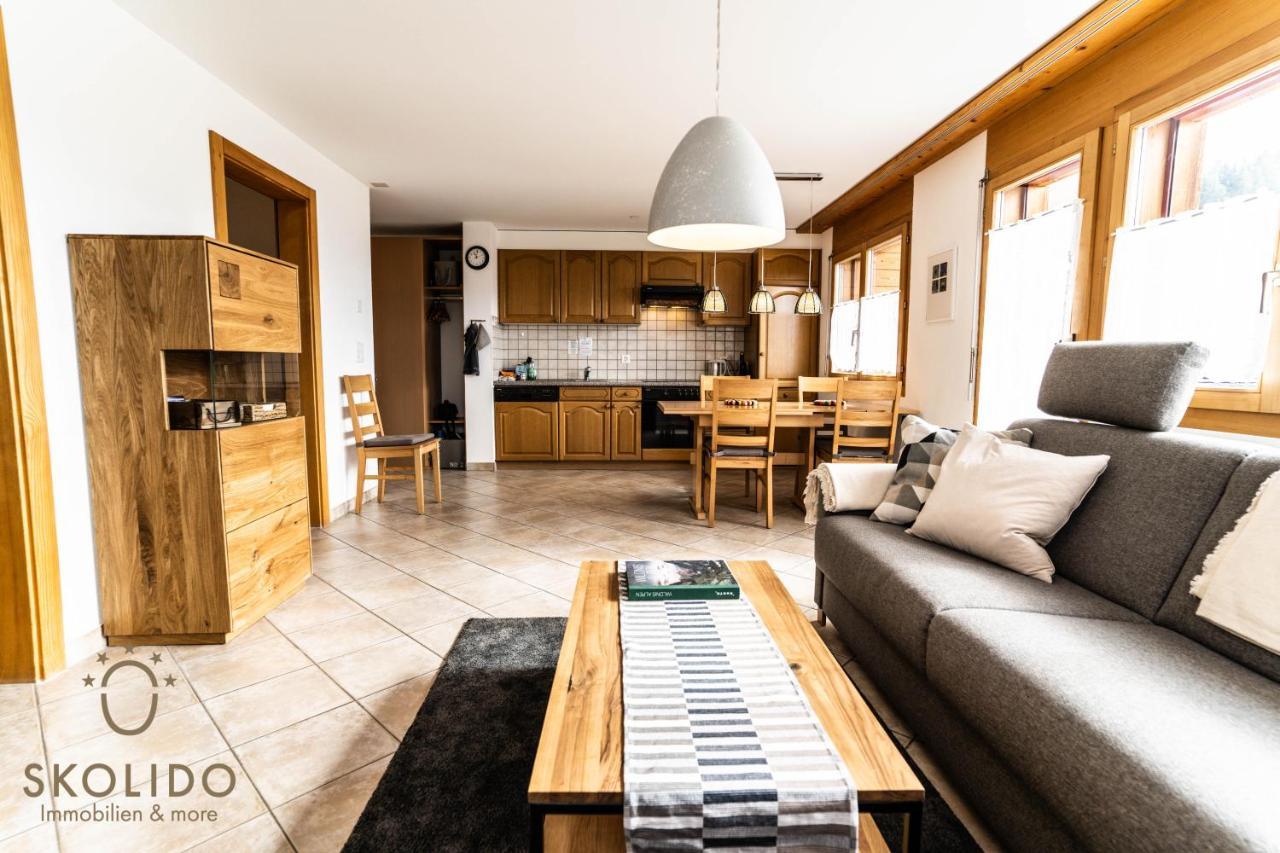 Haus Lotus, Riederalp Moosfluhbahn Lejlighed Eksteriør billede