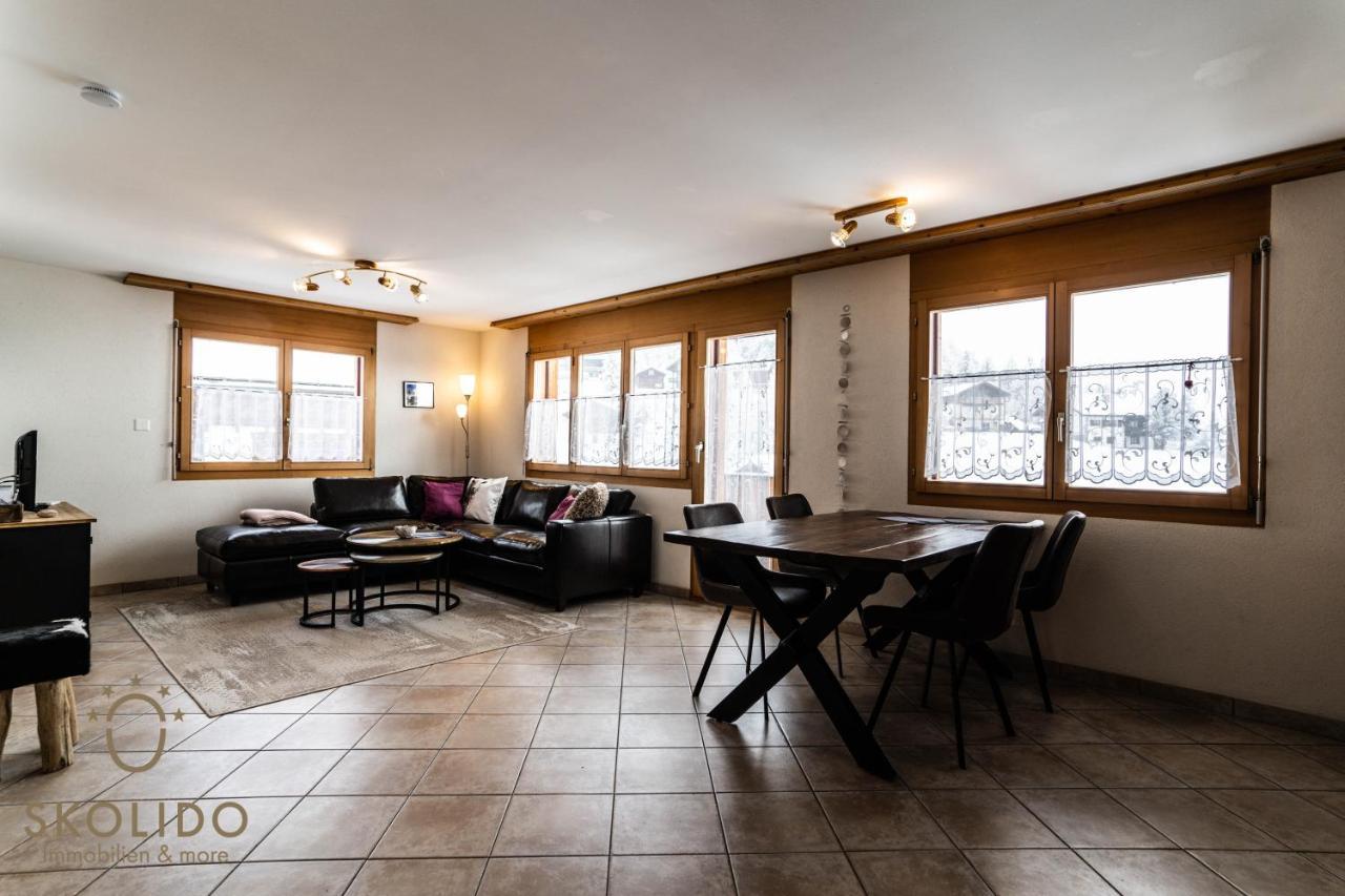 Haus Lotus, Riederalp Moosfluhbahn Lejlighed Eksteriør billede