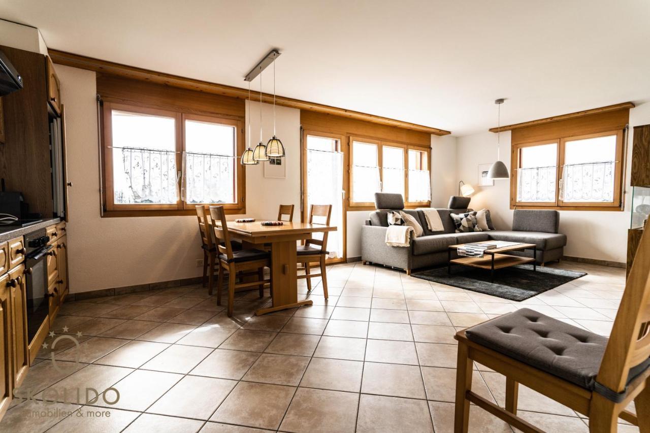 Haus Lotus, Riederalp Moosfluhbahn Lejlighed Eksteriør billede